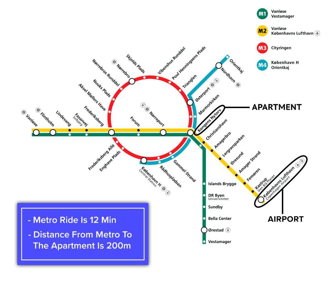 Perfect For Friends & Families 2 Bedroom Apartment In Cph Копенхаген Екстериор снимка